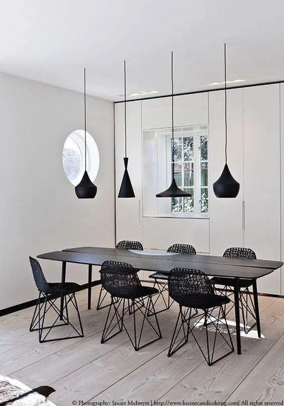 How to choose the right pendant lights for over the dining table